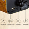 Wooden Bluetooth Speaker Mini Portable Bluetooth Stereo Speaker Radio Support TF Card AUX Subwoofer for Computer Mobile Phone eprolo