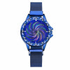 Women Magnet Buckle Rotating Watch Luxury Ladies Stainless Steel Quartz Watch Clock Relogio Feminino eprolo
