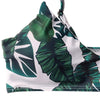 Palm Leaf Print Strappy Bikini Hypersku