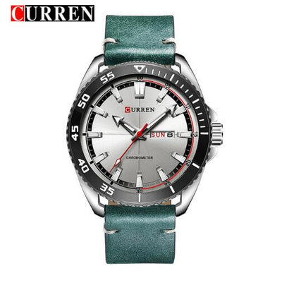 CURREN Luxury watch men Leather Quartz Wrist Watches eprolo