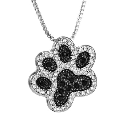 Dog Paw Pendant Necklace eprolo