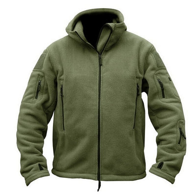 Military Man Fleece Tactical Softshell Jacket Polartec Thermal Polar Hooded Outerwear Coat Army Clothes eprolo