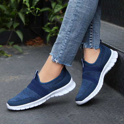 Sneakers Women Breathable Mesh Shoes Woman Ballet Slip On Flats Loafers Ladies Shoes Creepers tenis feminino eprolo