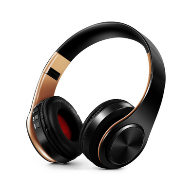 Wireless Bluetooth Headphones Foldable Stereo Headset Music Earphone with Microphone Support TF Card FM Radio AUX eprolo