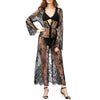 Sheer Lace Long Kimono Cover-Ups Hypersku