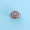 Marvel Cinematic Superhero Marvel's The Avengers Captain America Series Shield Ring eprolo