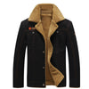 Winter Bomber Jacket Men Air Force Pilot MA1 Jacket Warm Male fur collar Mens Army Tactical Fleece Jackets eprolo