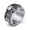 Gothic Punk Skull Men's Ring eprolo