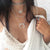 Rscvonm Women Necklace tassel Statement Necklaces Pendants Vintage Jewelry Multi Layers Long Necklace Tassel pendant Necklace eprolo