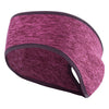 Retail Sport Wide Women Ponytail Headband Running Fitness Yoga Warm Ear Cover Outdoor Cycling Tennis Fleece Sweatband Headscarf eprolo
