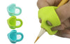Two-Finger Pen Holder Silicone Baby Learning Writing Tool Correction Device Pencil Set Stationery 3 Piece Set Gift 2 Piece Fish eprolo