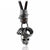 Men Halloween Skull Necklace Leather Pendant eprolo
