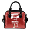 NP Love My Dog Leather Shoulder Handbag Getbrewtaps.com
