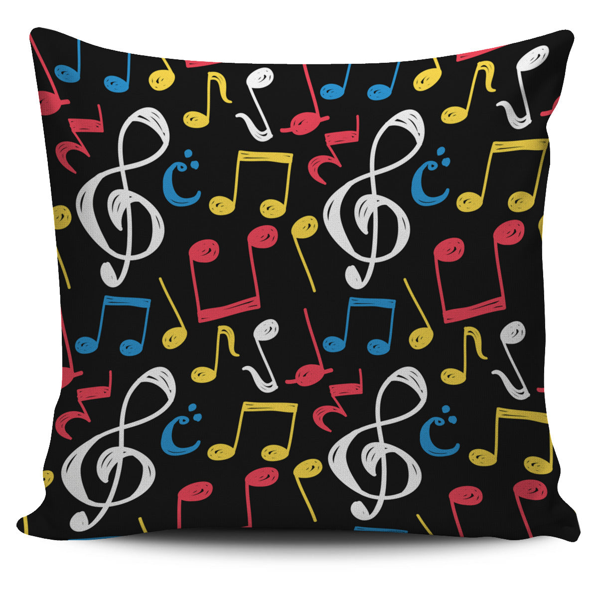 Music Notes Symbols Pillow Cover Getbrewtaps.com