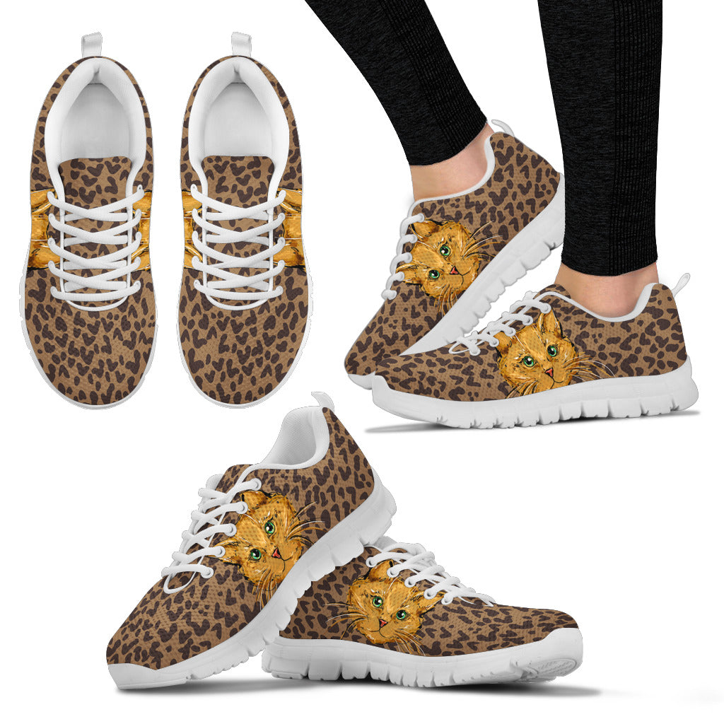 Cat Lover Handcrafted Sneakers Getbrewtaps.com