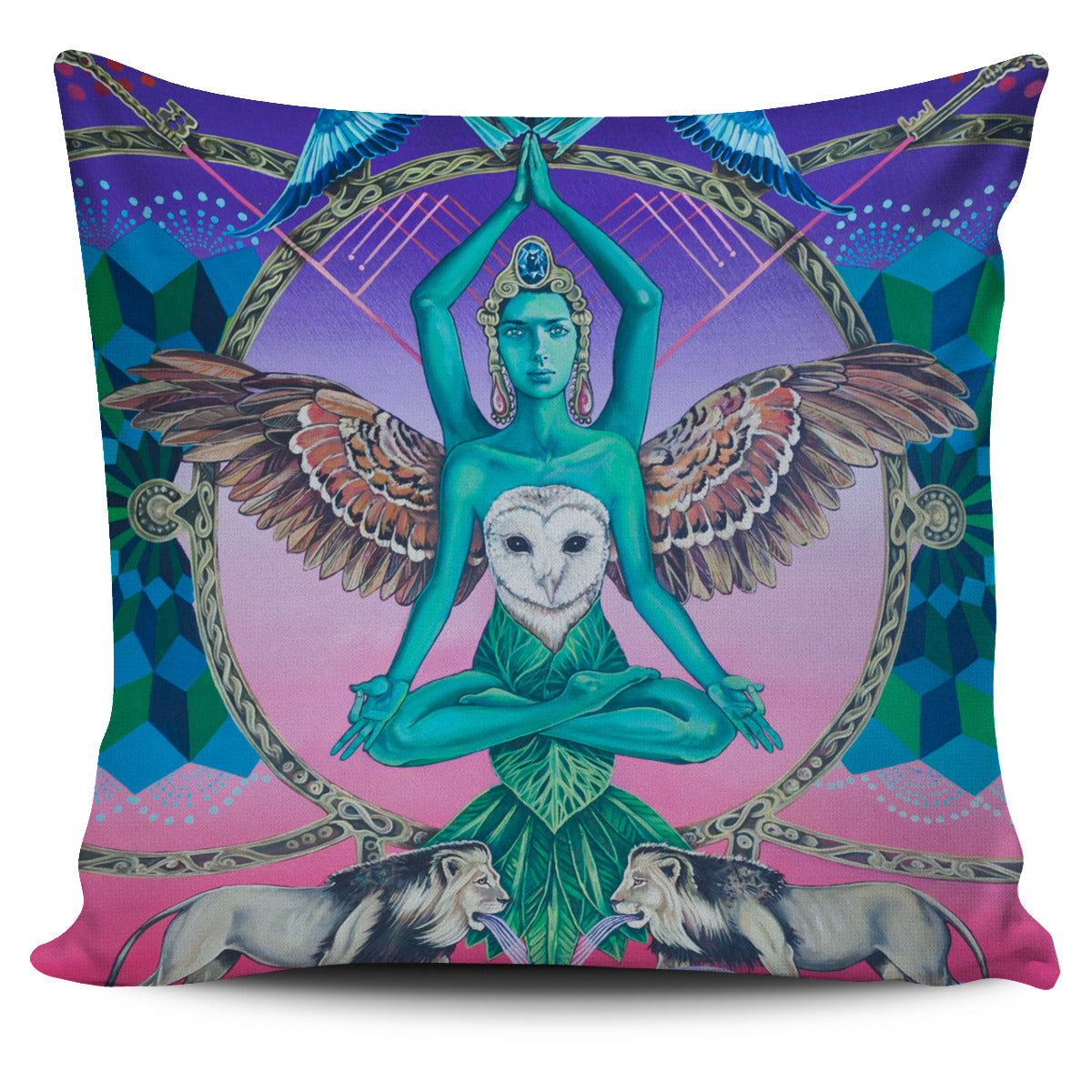 Another World's Soul - Pillow Cover Getbrewtaps.com