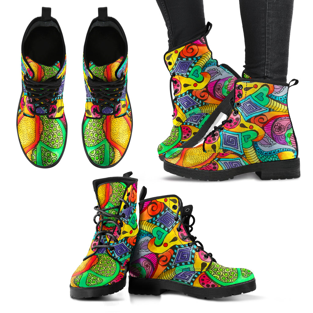Love & Peace Handcrafted Boots V2 Getbrewtaps.com