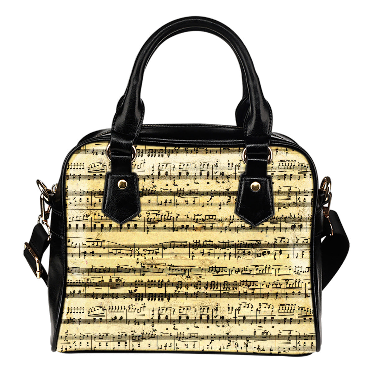 Sheet Music Shoulder Handbag Getbrewtaps.com
