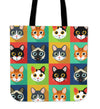 Cat Pattern Tote Getbrewtaps.com