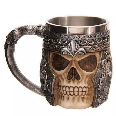 3d Skull Goblet Wolf Dragon Mug Stainless Steel Beer Mugs Cup Game Of Thrones Original Design Halloween Unicorn Wine Cup 200ml eprolo
