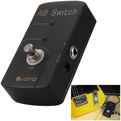 JOYO JF - 30 Aluminum Alloy Material True Bypass Design A / B Switch Guitar Effect Pedal eprolo