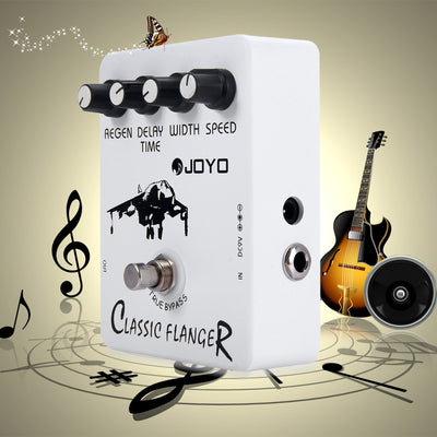 JOYO JF - 07 True Bypass Design Vintage Phase Guitar Effect Pedal with 4 Adjustable Knobs eprolo