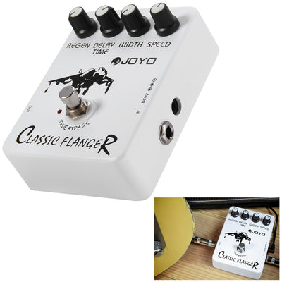 JOYO JF - 07 True Bypass Design Vintage Phase Guitar Effect Pedal with 4 Adjustable Knobs eprolo
