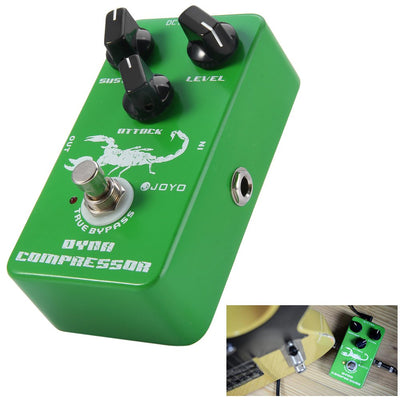 JOYO JF - 10 True Bypass Design Dynamic Compressor Guitar Effect Pedal with Aluminum Alloy Casing eprolo