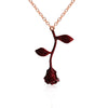 Rose Flower Statement Necklace eprolo