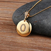 Letter Necklace Gold 26 Letters Charm Necklaces Pendants Copper CZ Jewelry Personalized Necklace eprolo