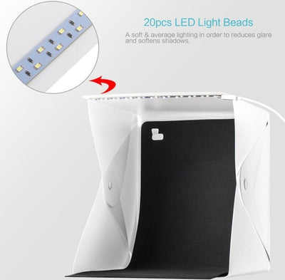 Mini Portable and Folding Photo Light Box eprolo