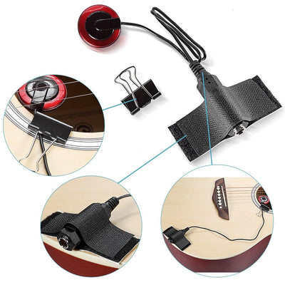 Piezo Contact Microphone Pickup for Guitar Violin Banjo OUD Ukulele Mandolin and More eprolo
