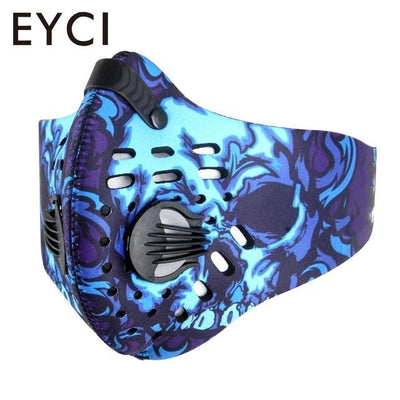 Men/Women Activated Carbon Dust-proof Cycling Face Mask Anti-Pollution Bicycle Bike Outdoor Training mask face shield eprolo