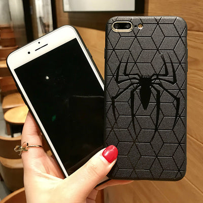 Marvel Avengers Captain America Shield Superhero Case for iPhone 6s 7 8 Plus X 10 Silicone Rubber Cover Ironman coque eprolo