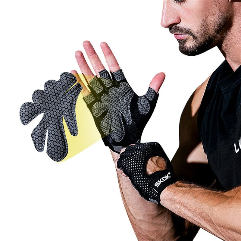 Sport Gloves for Training Gloves with Wrist Support for Fitness Gloves full palm protection for pull-up fitness A1 eprolo