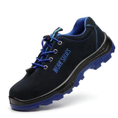 Men's Steel Toe Work Safety Shoes Casual Breathable Outdoor Sneakers Puncture Proof Boots Comfortable Industrial Shoes for Men eprolo