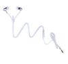 Wired earbuds Light Luminous Metal Zipper Earphone Glow In The Dark earbuds Hands Free Zipping earbuds Earhpones eprolo