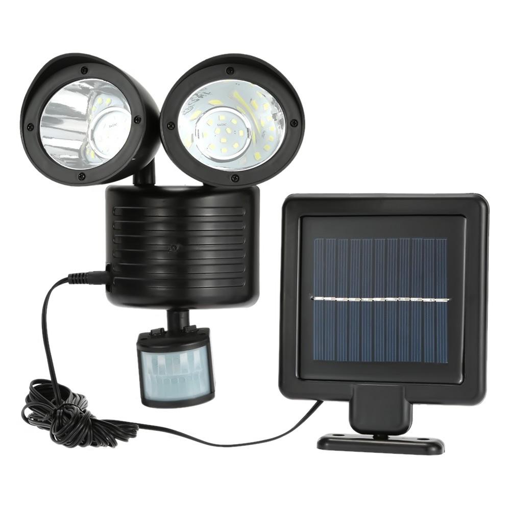 22 LED Solar Energy Bright PIR Human Body Light Sensor Induced Home Security Rotatable Detector Lamp Outdoor Lighting eprolo