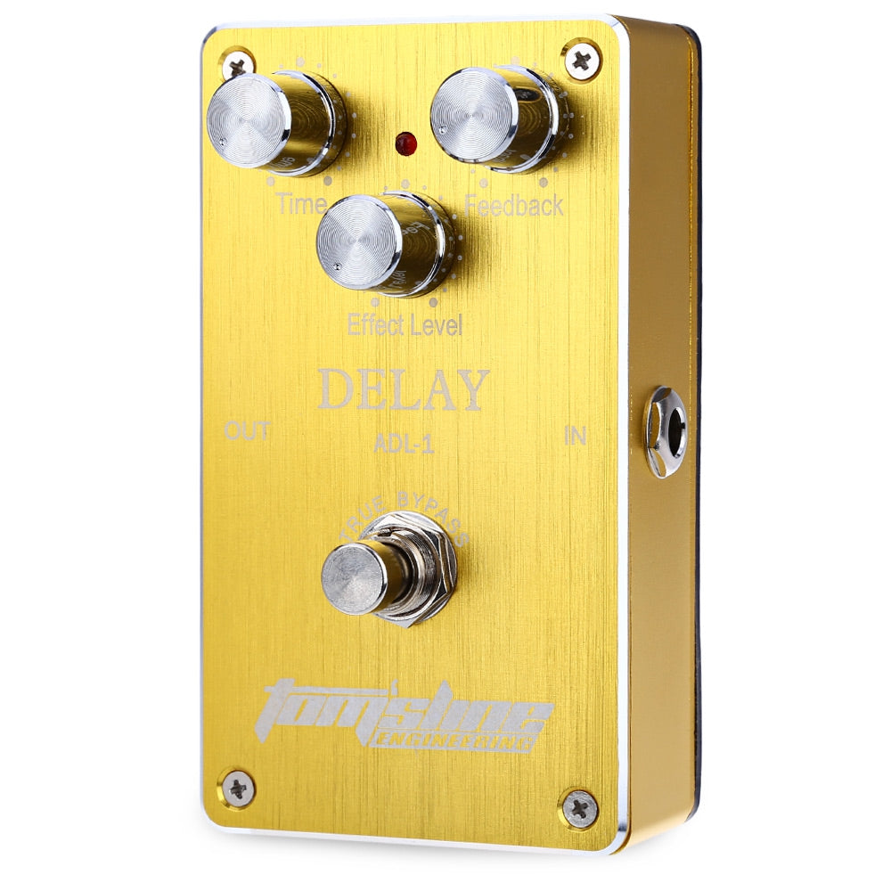 Aroma ADL - 1 Electric Guitar Effect Pedal Delay True Bypass Design with Aluminum Alloy Housing eprolo