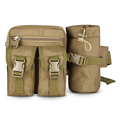 Guapabien Tactical Waist Pack with Water Bottle Pocket Holder eprolo