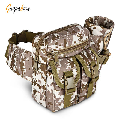 Guapabien Tactical Waist Pack with Water Bottle Pocket Holder eprolo