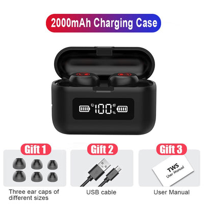 B281 Bluetooth Earphone Touch Earphones Wireless Headphones Bloototh Earphone eprolo