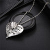 Angel Wings Alloy Pendant Necklace Lettering Metal Personality Necklace For Women Men Jewelry Bijoux Best Gift eprolo
