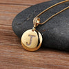 Letter Necklace Gold 26 Letters Charm Necklaces Pendants Copper CZ Jewelry Personalized Necklace eprolo