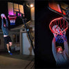 1 PCS LED Basketball Hoop Light Basketball Rim Changing  Induction Lamp Shoot Hoops Solar Light Playing At Night LED Strip Lamp eprolo