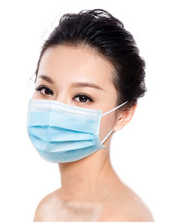 1pc Face Masks Disposable 3 Layers Dustproof Mask Facial Protective Cover Masks Set Anti-Dust Surgical Medical Salon Earloop eprolo