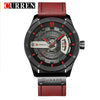 CURREN watch men Leather Quartz Wrist Watches eprolo