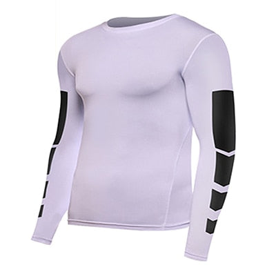 Fitness MMA Boxing Shirt Men Rashguard mma Bjj Jiu jitsu Long Sleeve T Shirt Muay thai Men Skull Print 3D Boxing Jerseys Tops eprolo