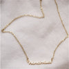 Wanderlust Pendant Necklace Jewelry Travelers Outdoor Jewelry Letter Pendant Necklace"Not All Who Wander Are Lost" eprolo