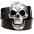 Vintage Western Skull Head Belt Buckle eprolo